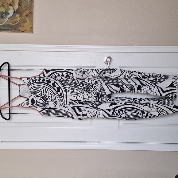 Free People Hot Shot Printed Onesie - Black Combo - COPY - Picture 3 of 6